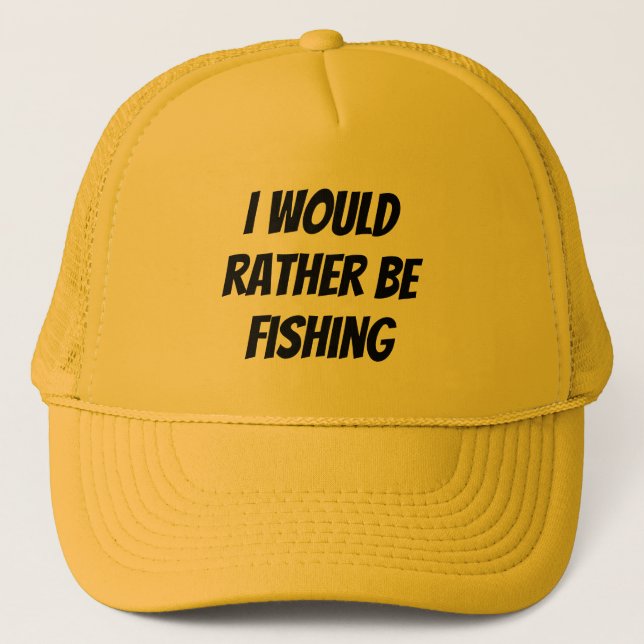 Fishing Trucker Hat (Front)