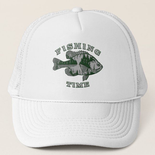 Fishing Trucker Hat (Front)