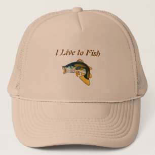 fishing trucker hat