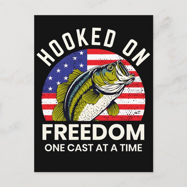 Fishing tshirt design vector fishing tee 2026 holiday postcard (Front)