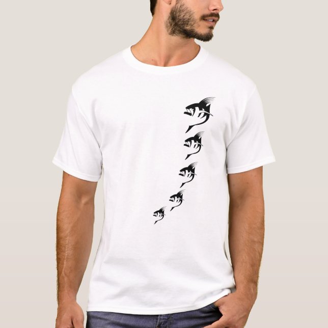 Fishing Tshirt - Rooster Crew (Front)