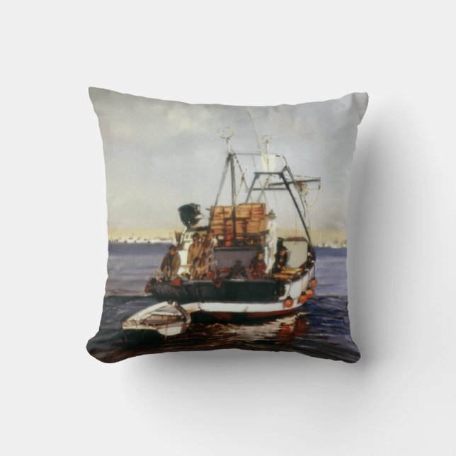 Fishing vessel/Fishing boat/Fishing boat Cushion (Front)