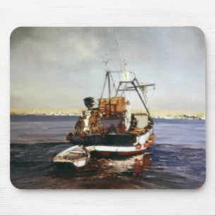 Fishing vessel/Fishing boat/Fishing boat Mouse Mat