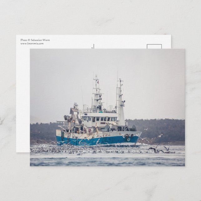Fishing Vessel Postcard (Front/Back)