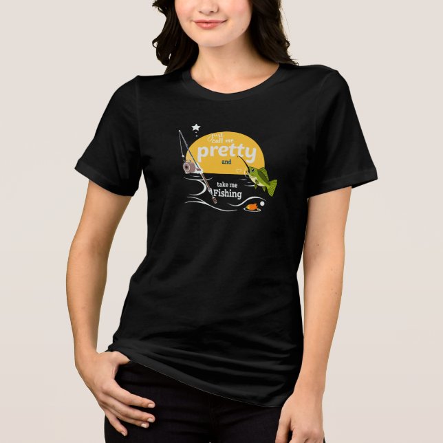  Fishing Vibes Tri-Blend Shirt (Front)