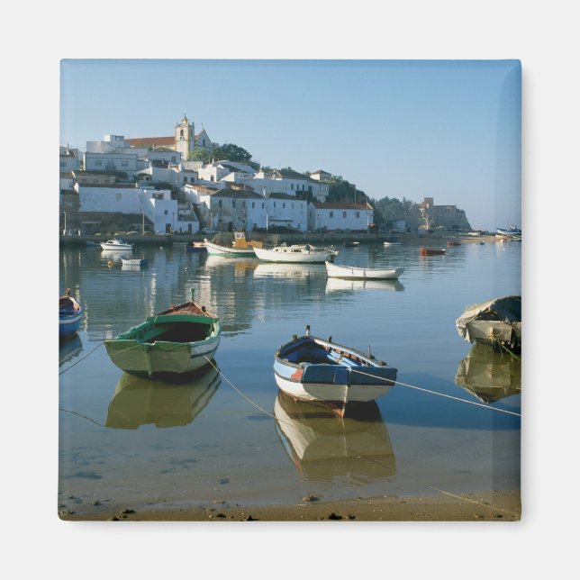 Fishing Village of Ferragudo, Algarve, Portugal Magnet (Front)