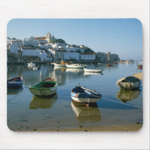 Fishing Village of Ferragudo, Algarve, Portugal Mouse Mat