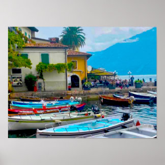Fishing Village Poster