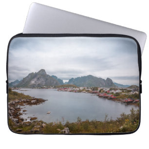 Fishing Village Reine, Lofoten Islands Laptop Sleeve