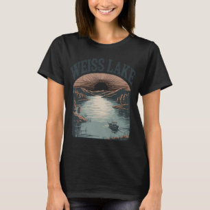 Fishing Vintage American Flag Bass Fisherman Gifts T-Shirt