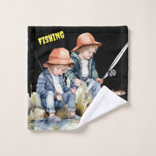 FISHING WASH CLOTH FOR KIDS
