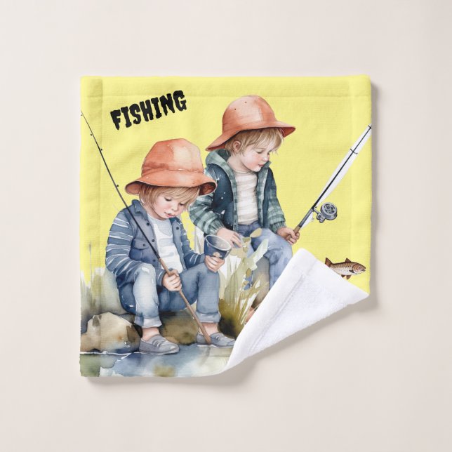  FISHING WASH CLOTH FOR KIDS (Wash Cloth)