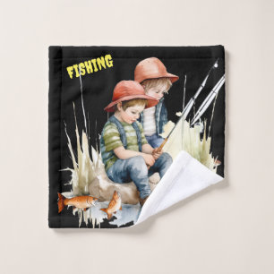 FISHING WASH CLOTH FOR KIDS