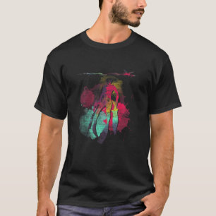 Fishing Water Diving Spear Fisherman Colourful Spe T-Shirt