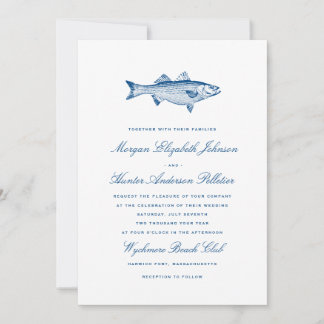 Fishing Wedding Invitation | Nautical Wedding