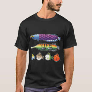Fishing Wii Sports Fish Species Freshwater Species T-Shirt