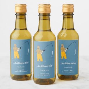 Fishing Wine Label