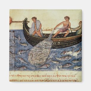 Fishing with a Net Magnet