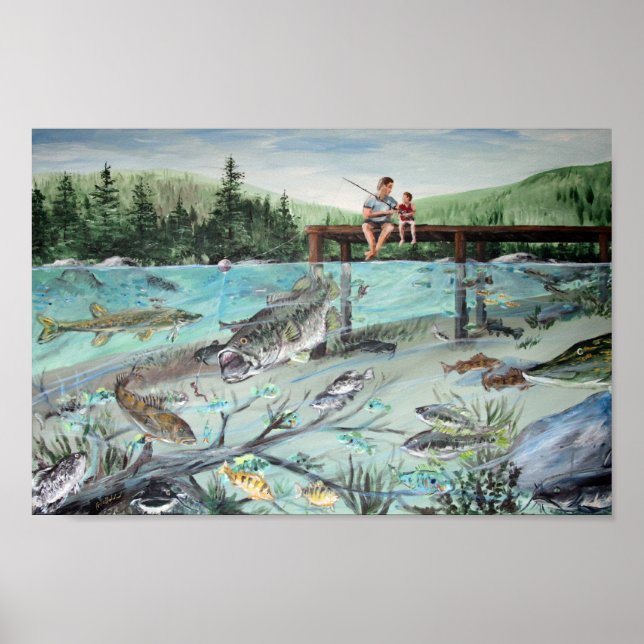 Fishing With Dad Poster (Front)