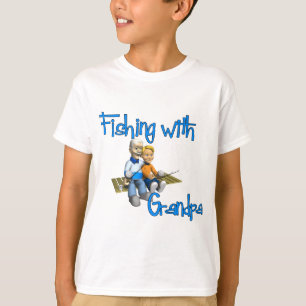 Fishing with Grandpa Fishing Shirt