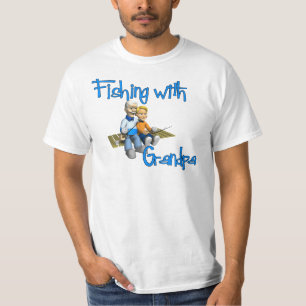 Fishing with Grandpa Fishing Shirt