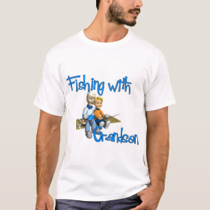 Fishing with Grandson Fishing Shirt