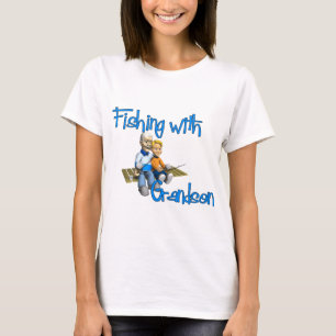 Fishing with Grandson Fishing Shirt