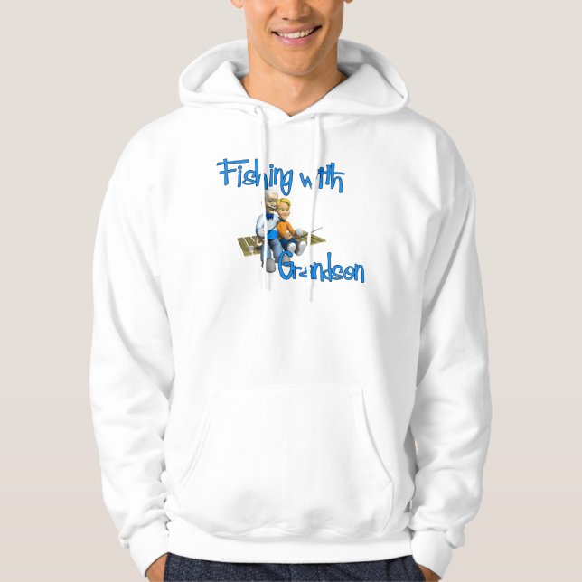 Fishing with Grandson Fishing Shirt (Front)