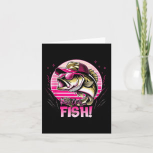 Fishing Womens Reel Girls Fish Fishing Girls That  Card