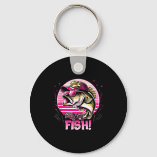 Fishing Womens Reel Girls Fish Fishing Girls That Key Ring