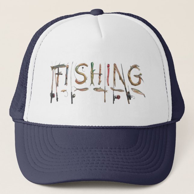 Fishing Word Hat (Front)