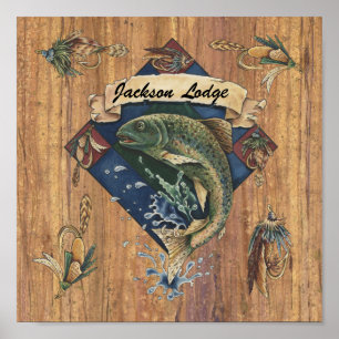 Fishing - Your Retreat Poster - SRF