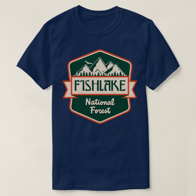 Fishlake National Forest 1 T-Shirt (Design Front)