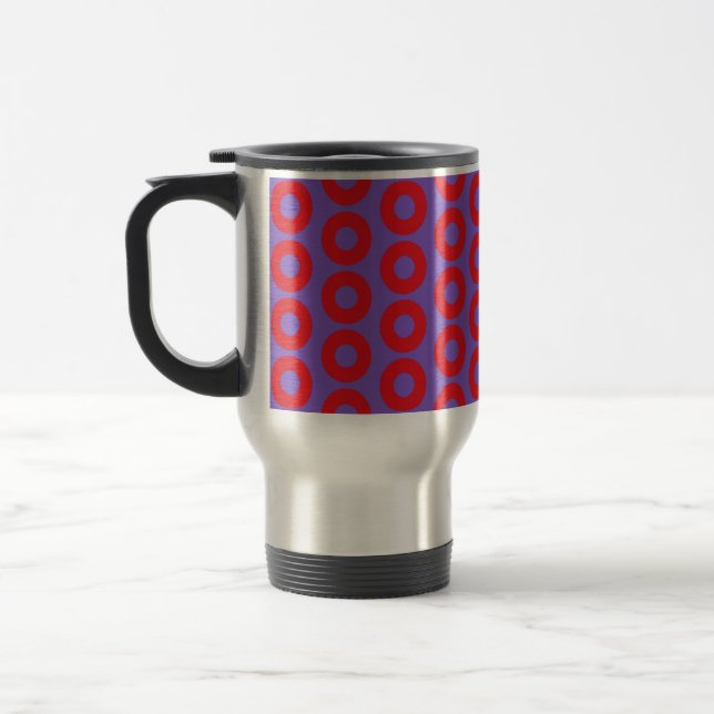 Fishman Doughnut Travel Mug (Left)