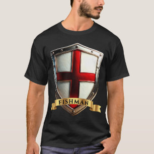 Fishman English Heritage Crest Shield T-Shirt
