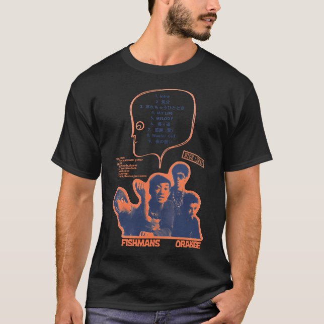 Fishmans - Orange T-Shirt (Front)