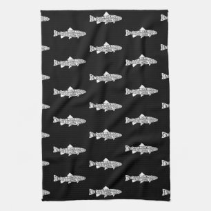 Fishmonger Kitchen Tea Towel Seafood