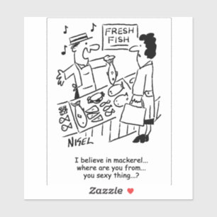 Fishmonger Sings About Mackerel. Funny