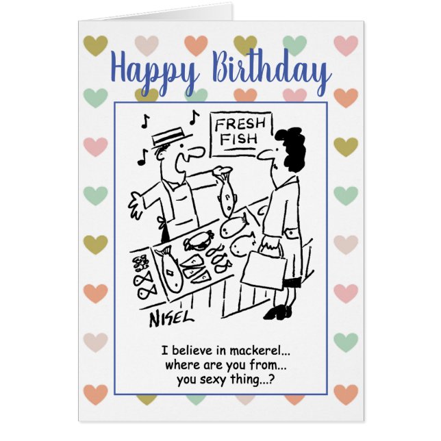 Fishmonger Sings to a Customer. Hot Chocolate Song (Front)