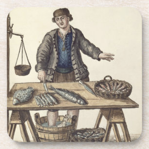 Fishmonger, Venetian (manuscript) Coaster