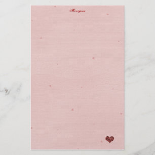 Fishnet and Love Letter Paper! Stationery