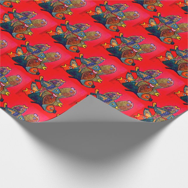 Fishout Wrapping Paper (Corner)