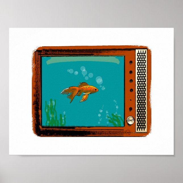 Fishtank Television Poster (Front)