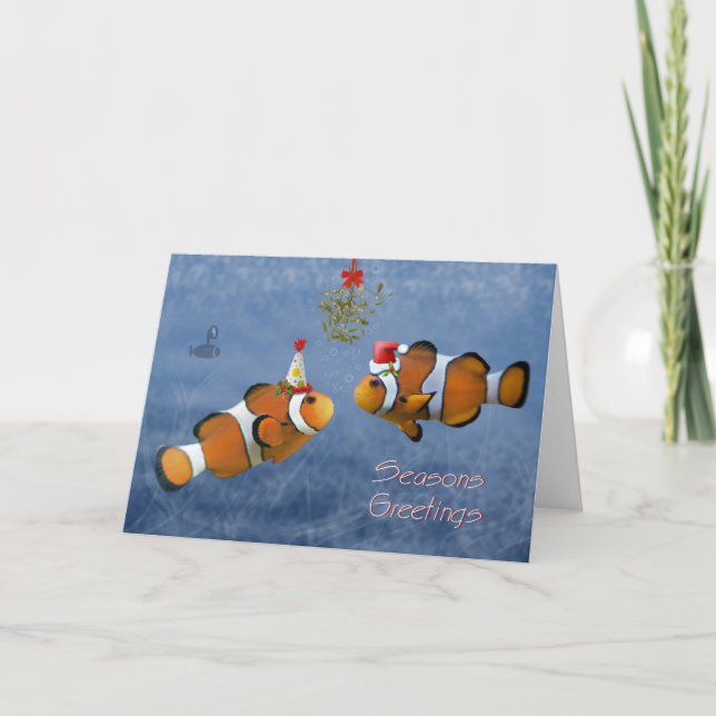 Fishy Christmas Card (Front)