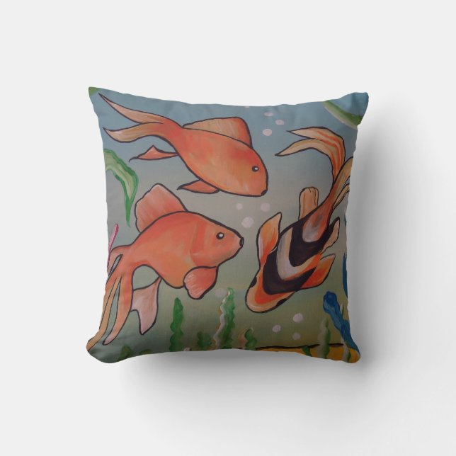 Fishy, Fishy Cushion (Front)