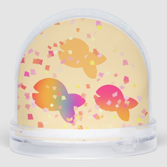 Fishy Fishy  Snowglobe (Back)