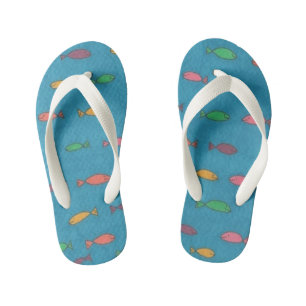 Fishy Flip Flops