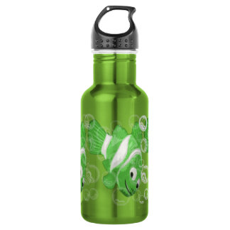 FiShY (green) 532 Ml Water Bottle