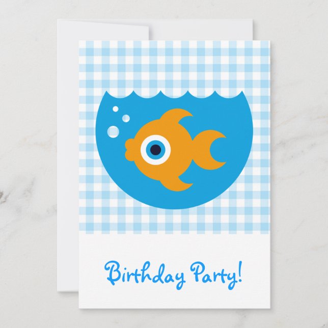 Fishy Invitation (Front)