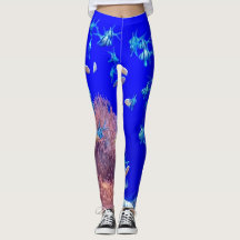 Fishy leggings for women